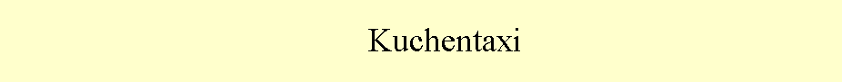Kuchentaxi